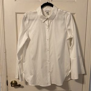Calvin Klein Woman’s White Blouse, Size M